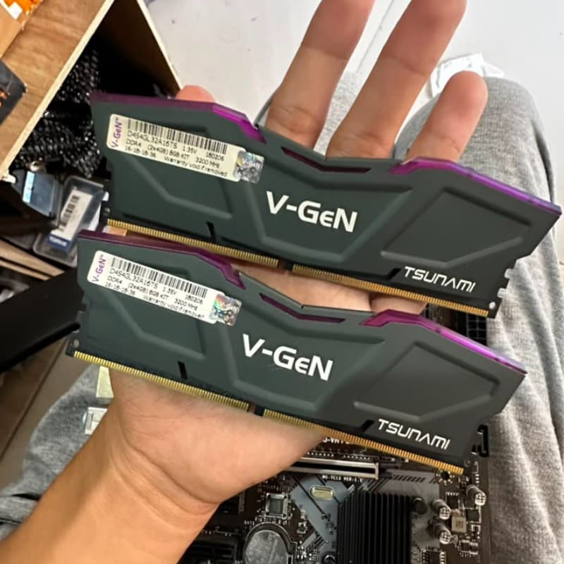 V-GeN Tsunami RAM DDR4 8GB (2x4GB) 3200MHz CL16